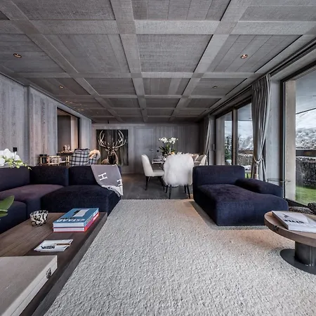 De Luxe A Courchevel: 5 Chambres, Terrasse Et Service De Conciergerie - Fr-1-613a-37 Apartamento